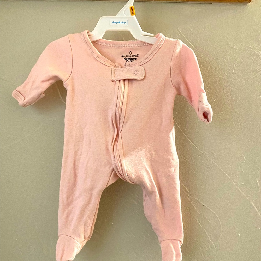 The Peanutshell Pink Onesie